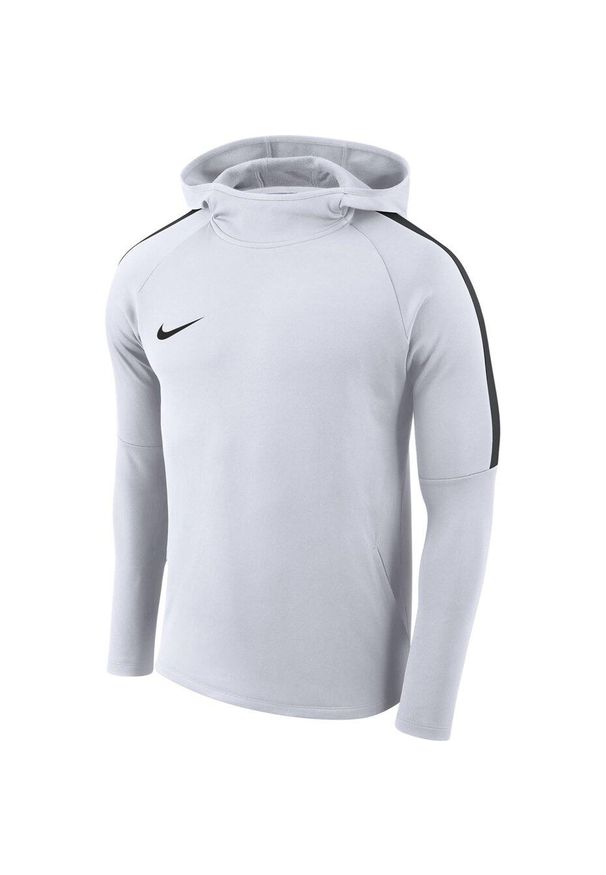 Bluza do piłki nożnej męska Nike M Dry Academy 18 Hoodie PO. Kolor: biały