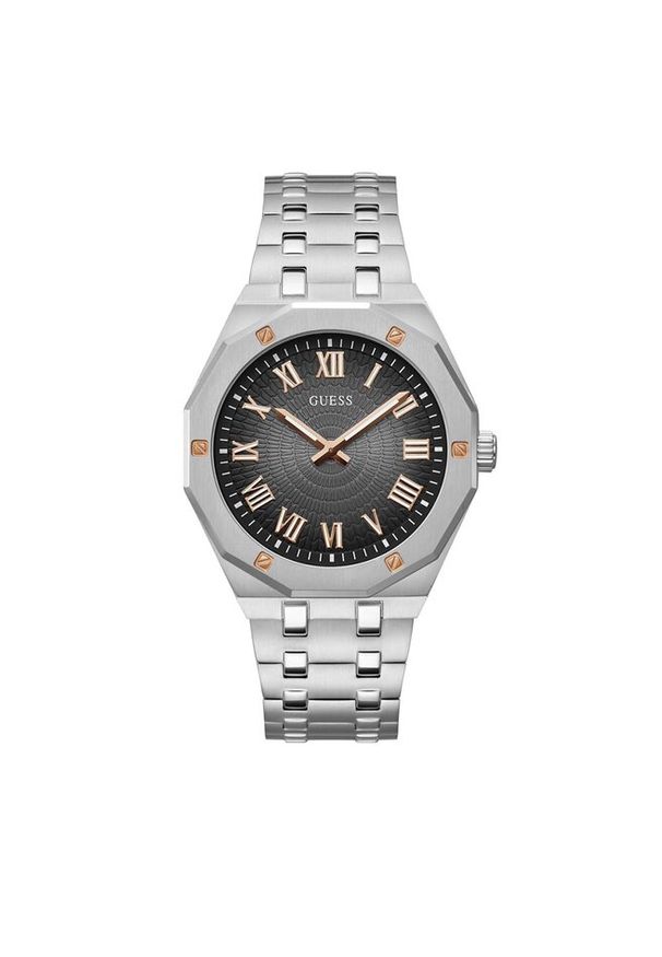 Zegarek Guess. Kolor: srebrny