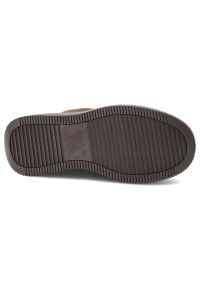 Brązowe Botki Filippo Ocieplane Buty Damskie. Okazja: na co dzień, na spacer. Kolor: brązowy. Materiał: zamsz. Styl: casual, elegancki #4