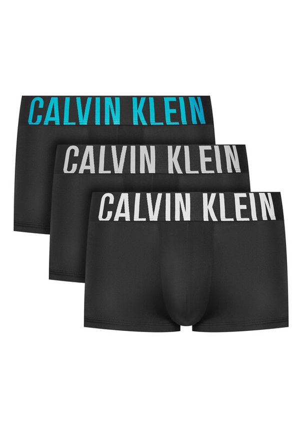 Calvin Klein Underwear Komplet 3 par bokserek 000NB3611A Czarny. Kolor: czarny. Materiał: syntetyk