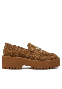 Liu Jo Loafersy Mocassino SF4017 PX195 Brązowy. Kolor: brązowy. Materiał: skóra