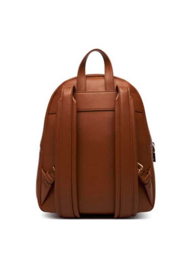 Love Moschino - LOVE MOSCHINO Plecak JC4037PP1OLC0200 Brązowy. Kolor: brązowy. Materiał: skóra