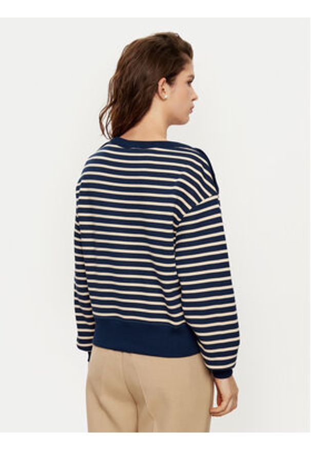 TOMMY HILFIGER - Tommy Hilfiger Bluza WW0WW44447 Granatowy Relaxed Fit. Kolor: niebieski. Materiał: bawełna