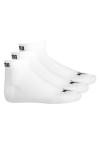 Skarpety o długości 3/4 Puma (x3). Kolor: czarny, wielokolorowy, biały. Sport: turystyka piesza #1