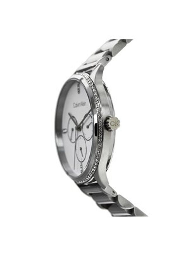 Calvin Klein Zegarek Dress 25200373 Srebrny. Kolor: srebrny