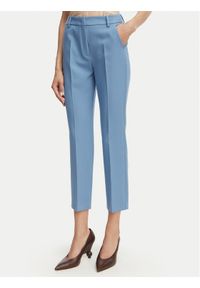 Weekend Max Mara Spodnie materiałowe Rana 2615131021 Błękitny Slim Fit. Kolor: niebieski. Materiał: syntetyk #1