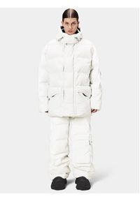 Rains Kurtka puchowa 15050 Biały Regular Fit. Kolor: biały. Materiał: syntetyk, puch #3