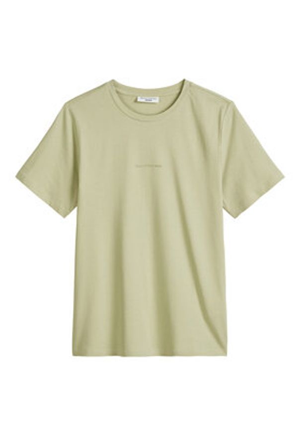Marc O'Polo Denim T-Shirt 500 0006 452 Zielony Regular Fit. Typ kołnierza: polo. Kolor: zielony. Materiał: bawełna
