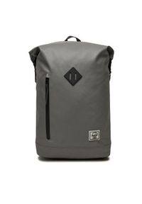 Herschel Plecak Roll Top Backpack 11194-05643 Szary. Kolor: szary. Materiał: materiał