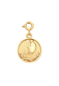 MOKOBELLE - Bransoletka z monetą z chińskim zodiakiem - MAŁPA. Materiał: pozłacane. Kolor: złoty