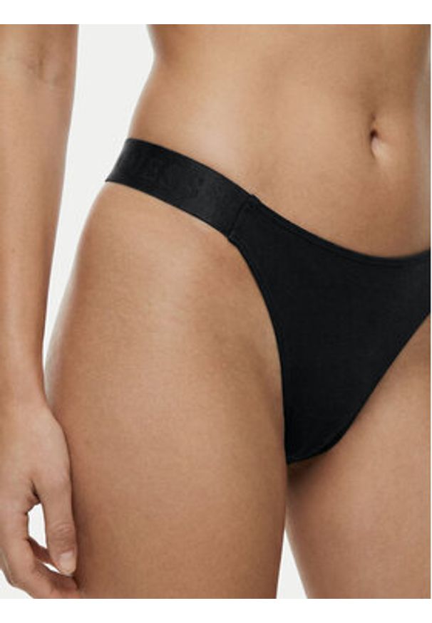 Guess Stringi O6GE05 KE831 Czarny. Kolor: czarny. Materiał: bawełna