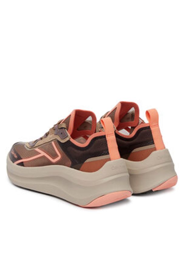 Calvin Klein Sneakersy Chunky Run Ckstripe Lup Tran Rip HW0HW03005 Różowy. Kolor: różowy. Materiał: materiał. Sport: bieganie