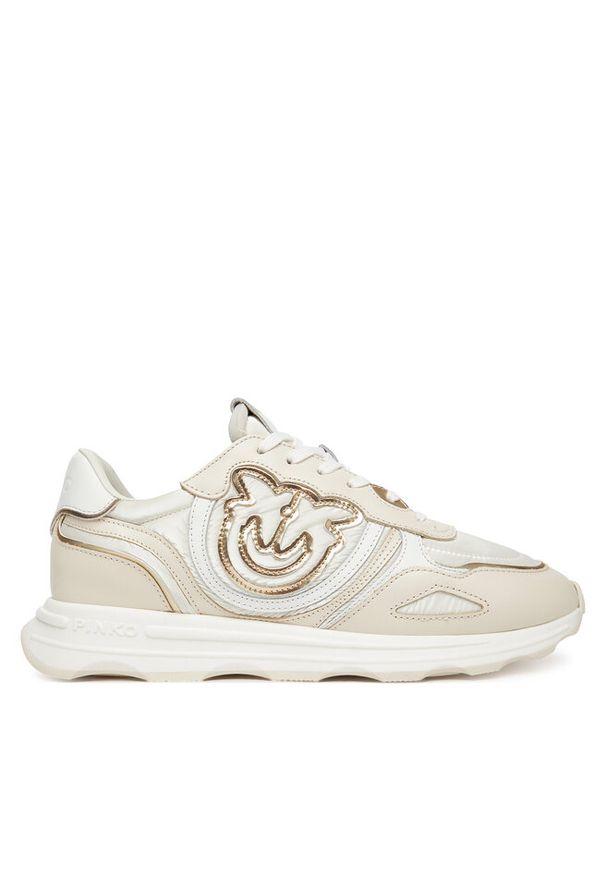 Pinko - Sneakersy PINKO. Kolor: biały