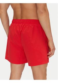 Jack & Jones - Jack&Jones Szorty kąpielowe Maui 12278729 Czerwony Regular Fit. Kolor: czerwony #4