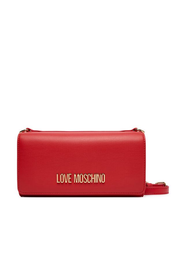Love Moschino - Torebka LOVE MOSCHINO. Kolor: czerwony
