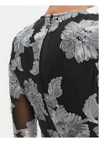 ROTATE Sukienka koktajlowa Rositana 1130391206 Czarny Slim Fit. Kolor: czarny. Materiał: syntetyk. Styl: wizytowy #2