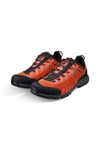 Buty trekkingowe męskie Mammut Alnasca Knit Iii Low Gtx. Zapięcie: sznurówki. Kolor: pomarańczowy. Materiał: materiał, syntetyk, tkanina. Szerokość cholewki: normalna