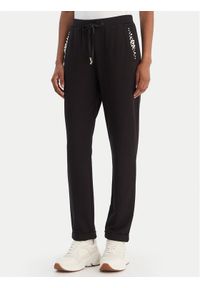 Liu Jo Sport Spodnie dresowe TF5155 FS576 Czarny Regular Fit. Kolor: czarny. Materiał: syntetyk #1