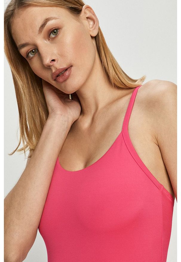 EA7 Emporio Armani - Strój kąpielowy. Kolor: fioletowy