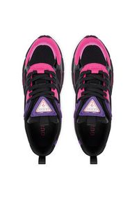 Guess Sneakersy FLFBVL ELE12 Czarny. Kolor: czarny. Materiał: materiał