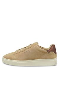 GANT - Gant Sneakersy Mc Julien Sneaker 28633520 Brązowy. Kolor: brązowy. Materiał: welur, skóra #4