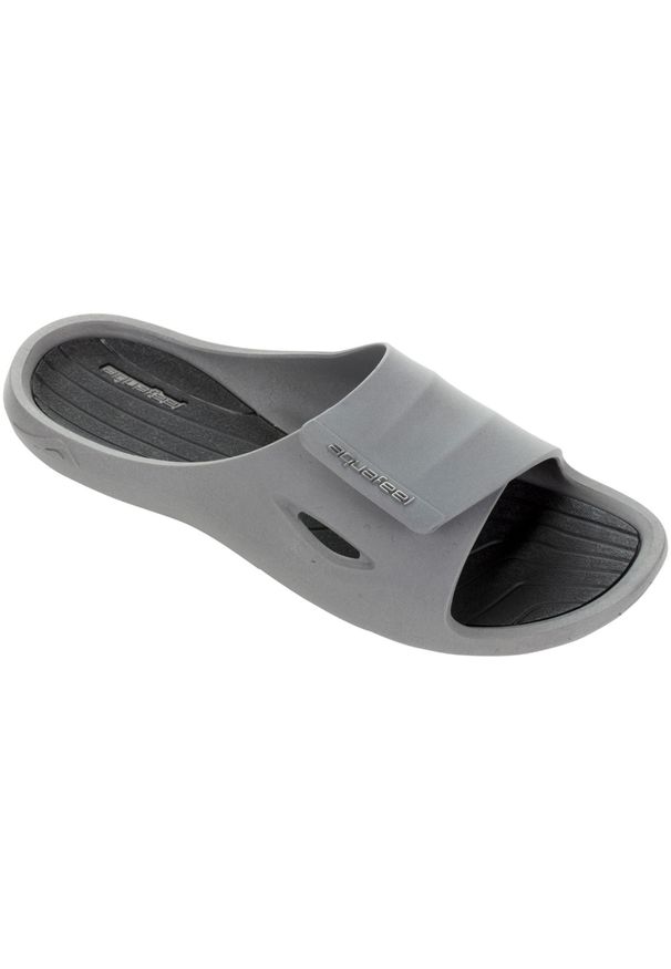 AQUAFEEL - Klapki basenowe męskie Aquafeel Profi Pool Shoe. Kolor: szary. Sport: pływanie, fitness