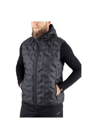 Kamizelka puchowa męska Viking Aspen Man. Kolor: czarny. Materiał: puch. Długość rękawa: bez rękawów. Sport: turystyka piesza