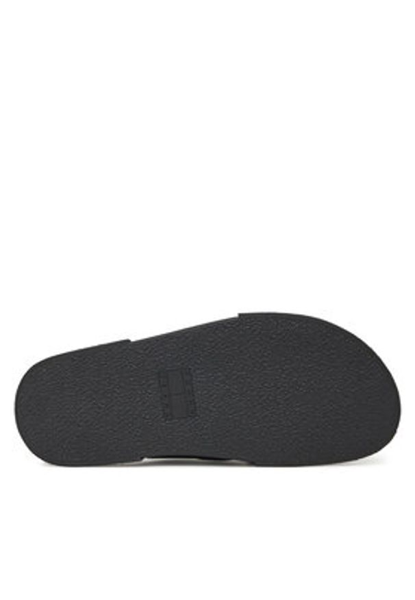 Tommy Jeans Klapki Tjw Flatform Sandal EN0EN02775 Czarny. Kolor: czarny. Materiał: materiał