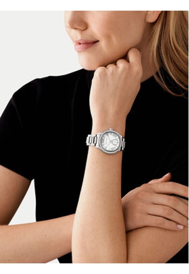 Michael Kors Zegarek Sage MK4807 Srebrny. Kolor: srebrny