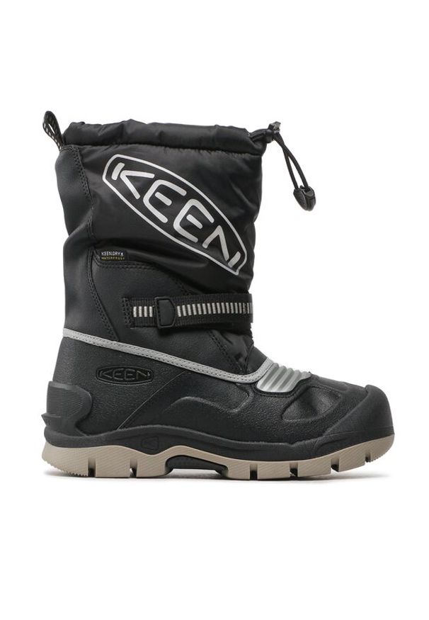 keen - Keen Śniegowce Snow Troll Wp 1026753 Czarny. Kolor: czarny. Materiał: materiał