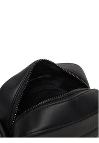 TOMMY HILFIGER - Tommy Hilfiger Saszetka Th Corp Mini Reporter AM0AM14020 Czarny. Kolor: czarny. Materiał: skóra #4