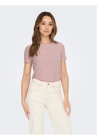 JDY T-Shirt 15158450 Fioletowy Regular Fit. Kolor: fioletowy #1