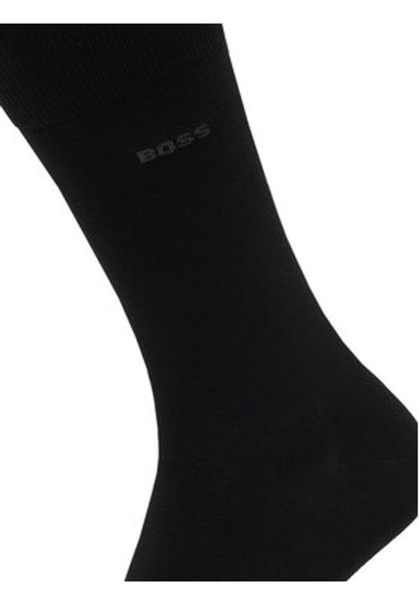 BOSS Skarpety długie 50469839 Czarny. Kolor: czarny. Materiał: bawełna