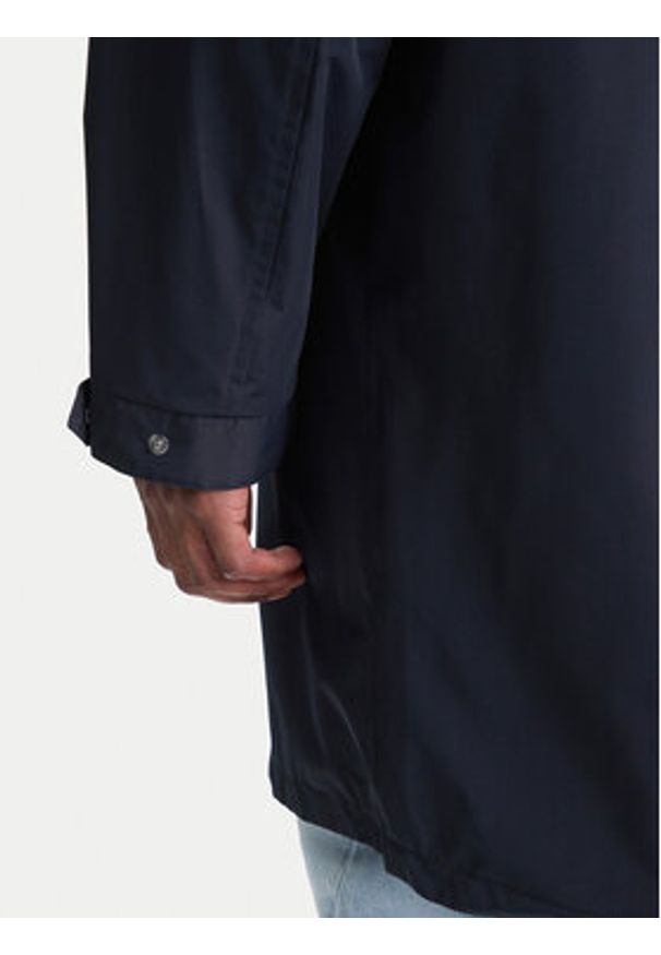 TOMMY HILFIGER - Tommy Hilfiger Parka MW0MW39645 Granatowy Regular Fit. Kolor: niebieski. Materiał: syntetyk
