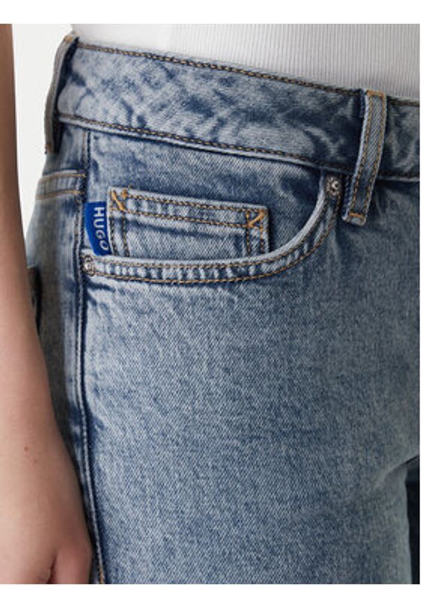 Hugo - HUGO Jeansy Gamera 50556538 Niebieski Regular Fit. Kolor: niebieski