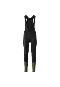 GONSO - Damskie legginsy Gonso Essential Bib Softshell. Kolor: zielony. Materiał: softshell. Sport: kolarstwo #1