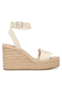 Calvin Klein Espadryle Wedge Espad 70 Embl Lth HW0HW02897 Beżowy. Kolor: beżowy. Materiał: skóra #1
