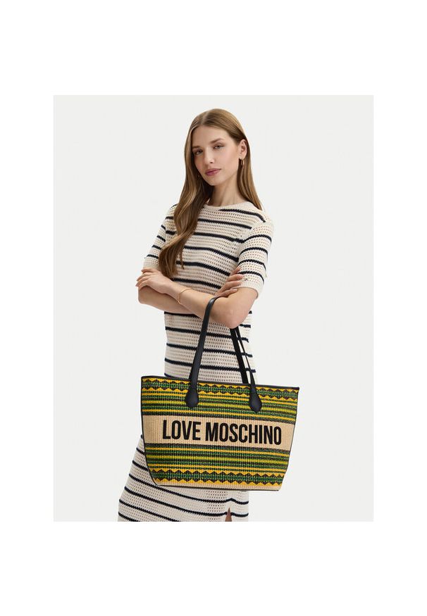 Love Moschino - Torebka LOVE MOSCHINO. Wzór: kolorowy