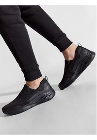 skechers - Skechers Sneakersy Banlin 232043/BBK Czarny. Kolor: czarny. Materiał: materiał #4