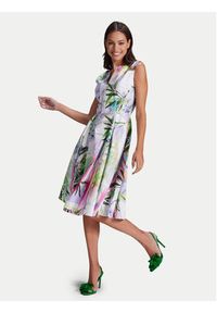 Swing Sukienka koktajlowa 5AG23200 Kolorowy Regular Fit. Materiał: syntetyk. Wzór: kolorowy. Styl: wizytowy #3
