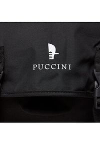 Puccini Plecak PM9019 Czarny. Kolor: czarny. Materiał: materiał #4