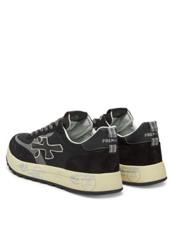 Premiata Sneakersy Nous Var 7230 Czarny. Kolor: czarny. Materiał: materiał