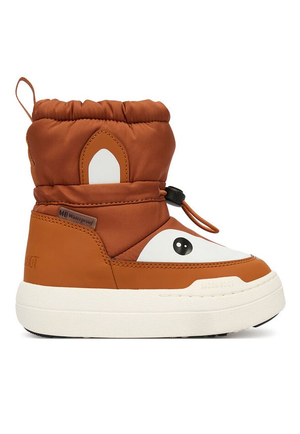 Śniegowce Moon Boot. Kolor: brązowy