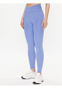 DKNY Sport Legginsy DP2P3052 Niebieski Classic Fit. Kolor: niebieski. Materiał: syntetyk. Styl: sportowy