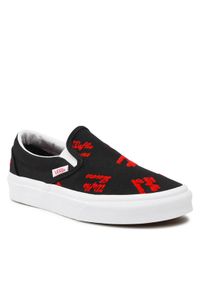 Vans Tenisówki Classic Slip-On VN000XG8B0M1 Czarny. Zapięcie: bez zapięcia. Kolor: czarny. Materiał: materiał