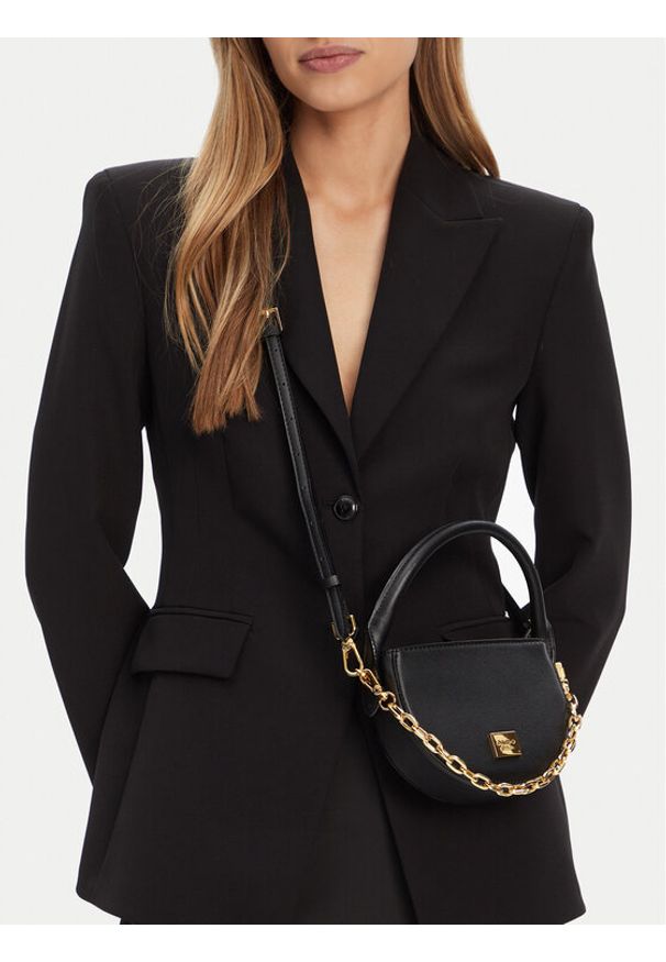 Aldo Torebka Quinnie 13933658 Czarny. Kolor: czarny. Materiał: skórzane