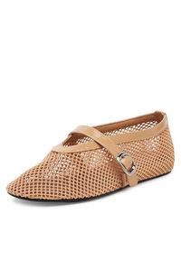 Badura Baleriny MIMOSA-SLT-24067P-52 Beżowy. Kolor: beżowy. Materiał: materiał #4