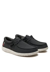 Hey dude - Hey Dude Mokasyny Wally Sport Mesh 40403-066 Czarny. Kolor: czarny. Materiał: materiał. Styl: sportowy #4
