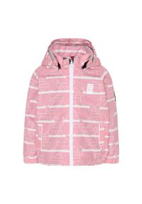 LEGO - Kurtka przeciwdeszczowa dziecięca Lego Jannu 203. Kolor: różowy #1
