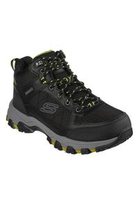 skechers - Buty trekkingowe męskie Skechers Selmen Melano. Zapięcie: sznurówki. Kolor: czarny. Materiał: materiał, syntetyk, guma. Szerokość cholewki: normalna